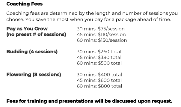 Final Coaching Services Description and Fees (1)